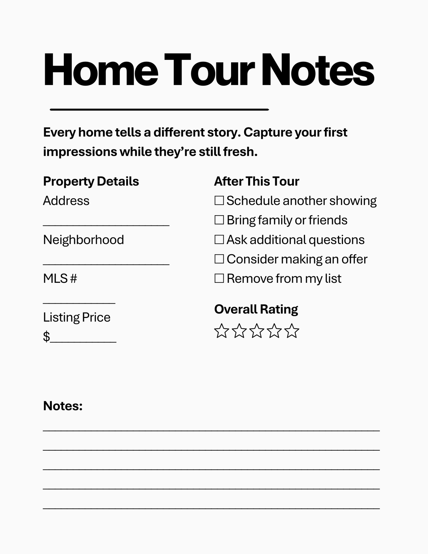 The Home Buying Planner